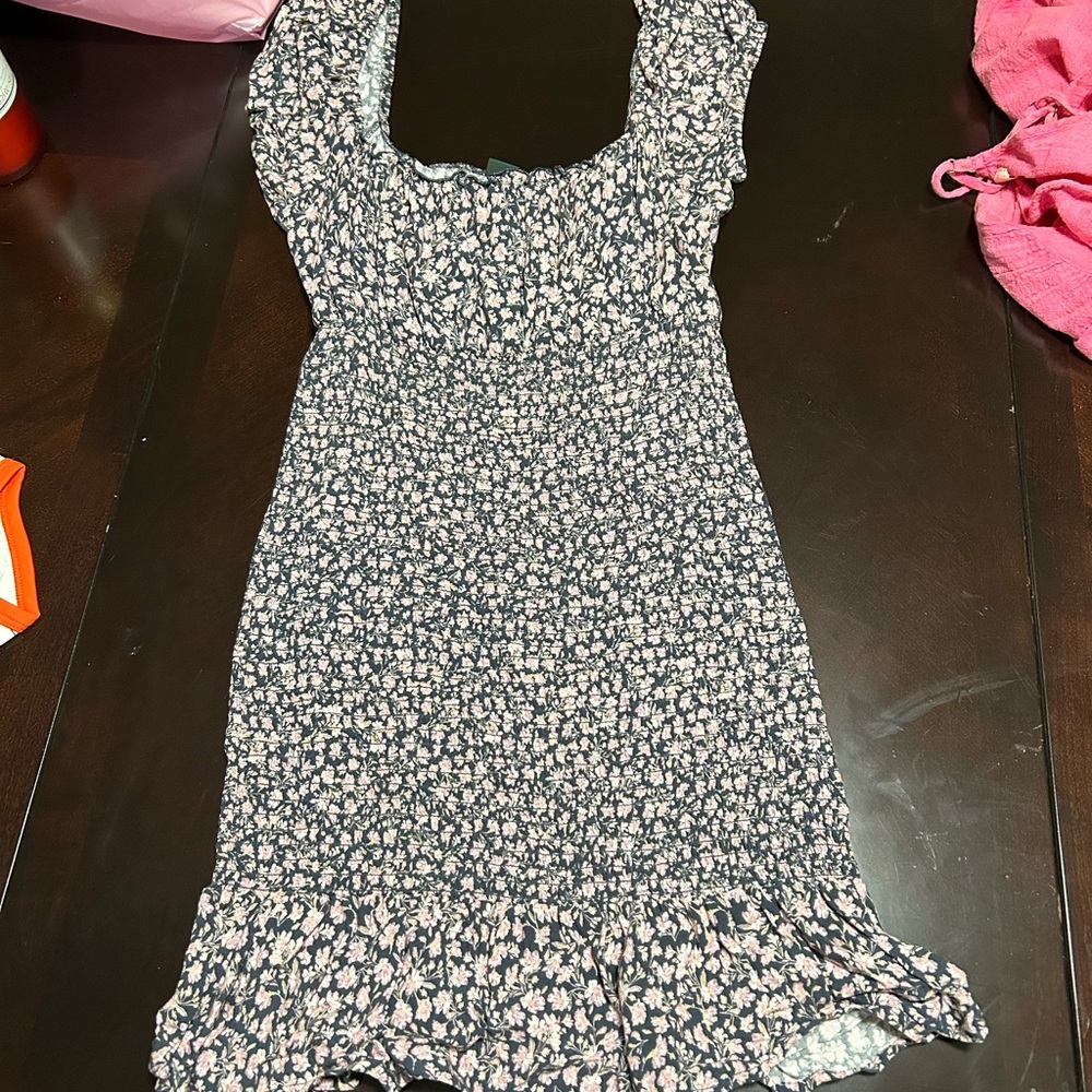 Wild Fable Floral Ruffle Dress